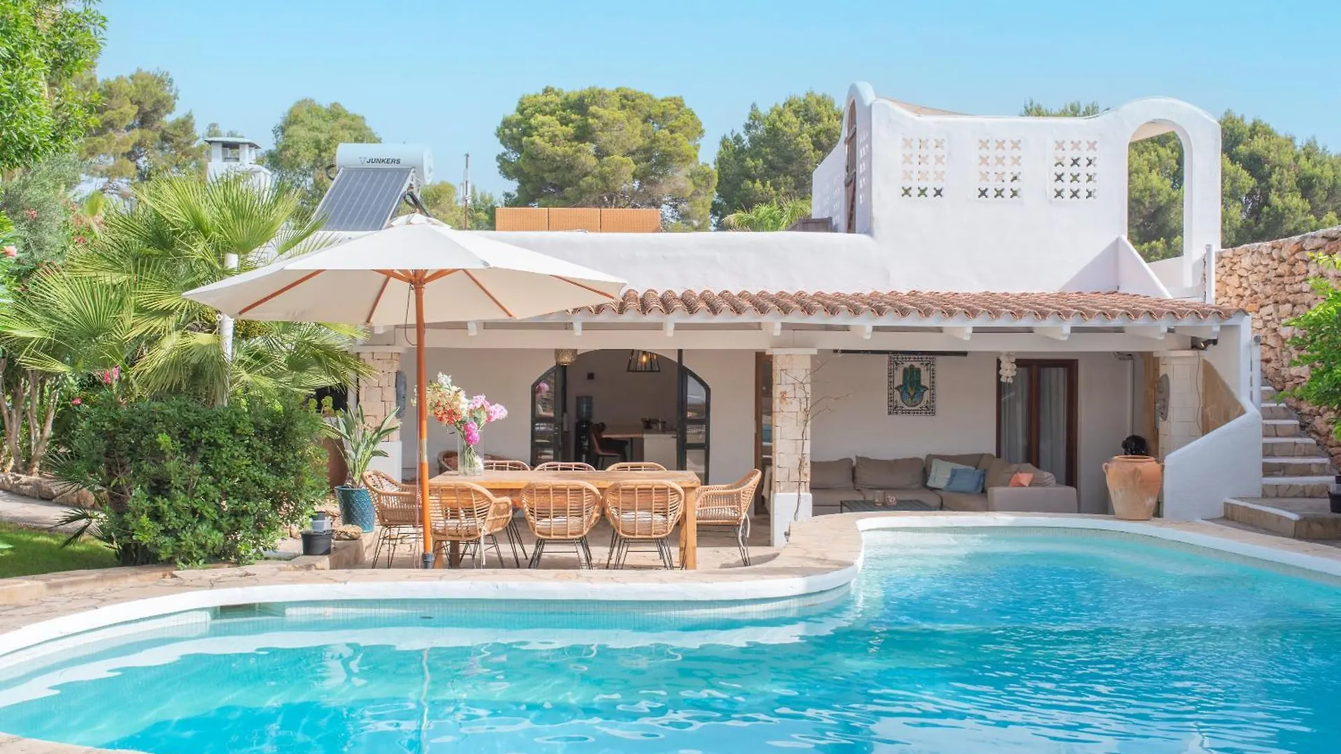 Chic Ibiza Villa Nearby Olivera Beach Santa Eularia des Riu